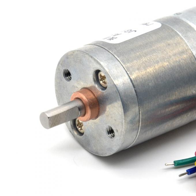 6v 12v 25mm Brushed DC Gear Motor Encoder JGA25-370B Yüksek Tork 25mm Brushed DC Gear Motor 20