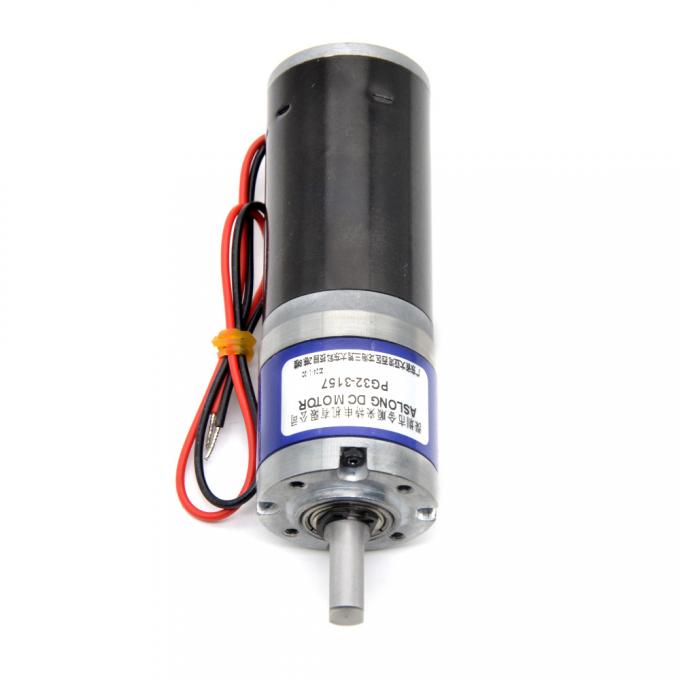 12V/24V PG32-3157 fırçalanmış gezegen dişli mikro motor 24V DC gezegen dişli motoru 18