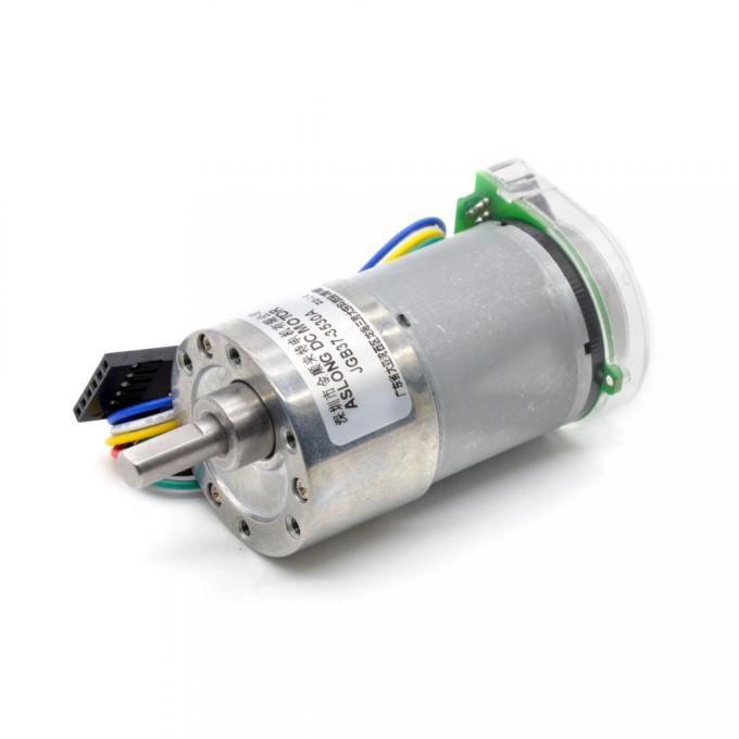 Yüksek Döner 24V 59RPM JGB37-3530A Yüksek Döner Düşük Hızlı DC Döner Elektrikli Motor 37mm 17