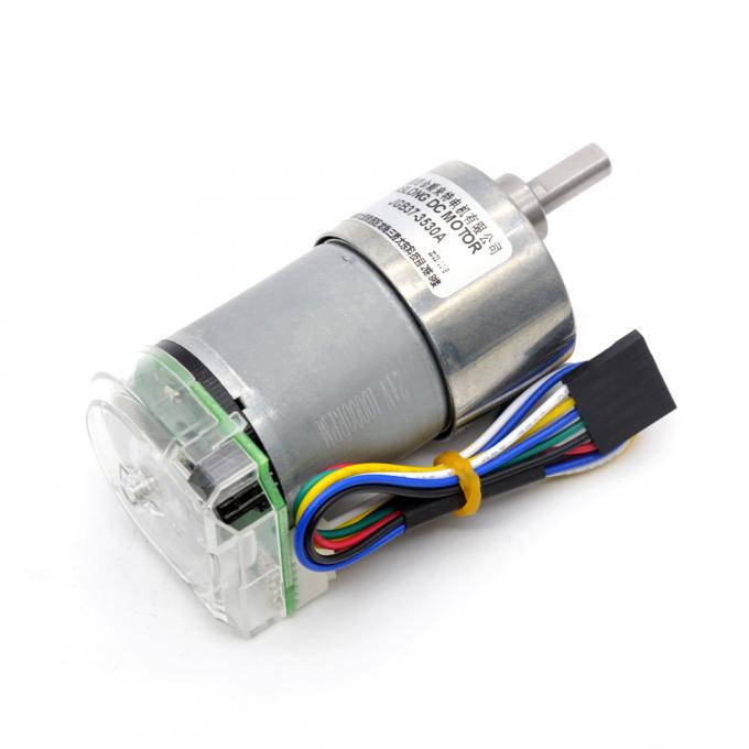 Yüksek Döner 24V 59RPM JGB37-3530A Yüksek Döner Düşük Hızlı DC Döner Elektrikli Motor 37mm 20
