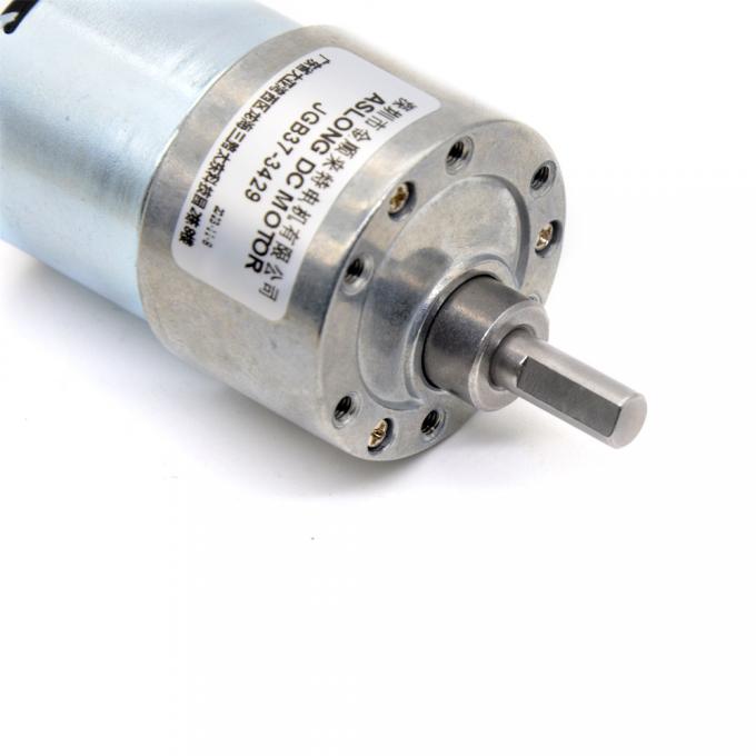 JGB37-3429 12V/24V Fırçalı DC Motor 12V Akıllı Robot Fırçalı DC Motor 24v dişli motor 4
