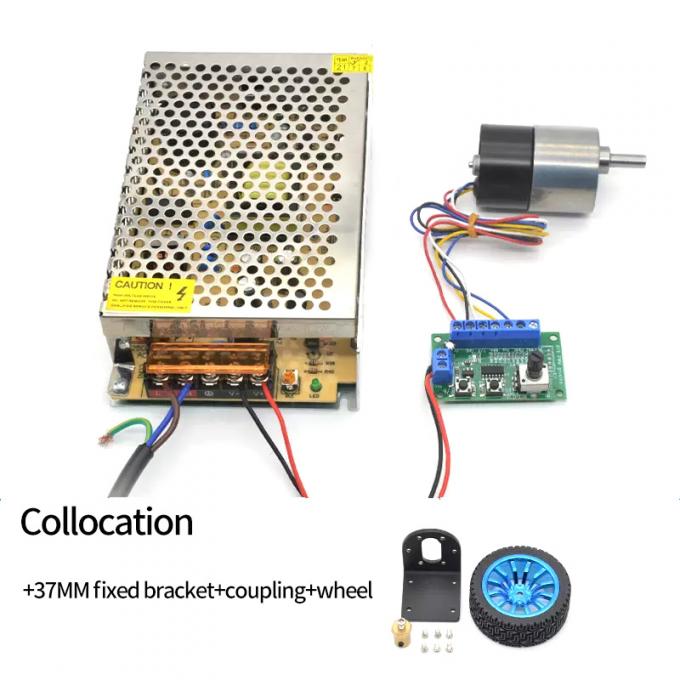 Yüksek kaliteli 24V yavaşlatma motoru JGB37-3625 Mini Elektrikli fırçasız DC motoru 14