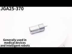 ASLONG Küçük Motor JGA25-370 6/12/24 V 7.5-1931RPPM Saf Metal DC Fırçalı Azaltma Motoru