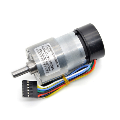 Hall Encoder Arka kapağı ile DC yavaşlatma motoru JGB37-520GB Dc Gear Motor 12v Encoder ile Mini Dc Motor Encoder ile