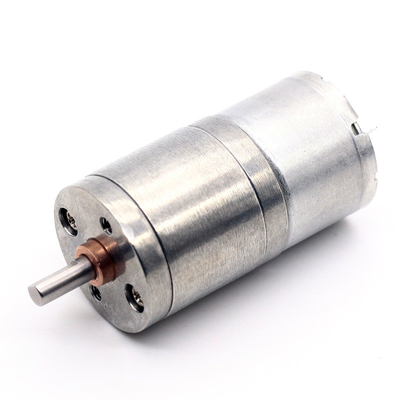 Mikro DC yavaşlatma motorunun merkezi çıkış ocağı 25mm mini motor DC fırça dişli motoru JGA25-310