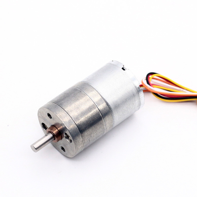 12V 9RPM Mikro DC Dişli Motorlar JGA25-2418 25mm BLDC Dişli Motor