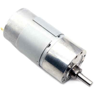 Mikro Düşük Hızlı Yüksek Dönerli Motor JGB37-545 24V 8-1040RPM 12v 37mm Motor 12v Yüksek Dönerli Dc Motor