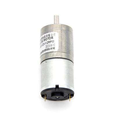 ASLONG 25mm Akıllı Robot Mikro DC Redüksiyon Motoru JGA25-340 12V 16-1818RPM Yüksek Döner Mikro Dönerli DC Motoru