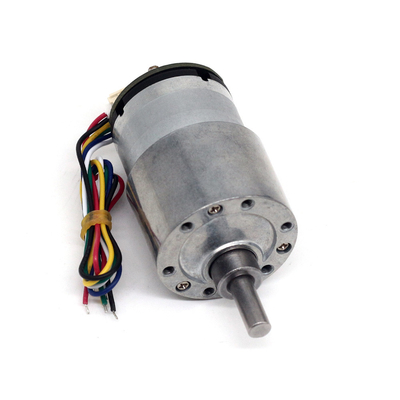 JGB37-520B 520 Dc Motor Geared Dc Motor 12v Encoder ile