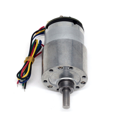 JGB37-520B 520 Dc Motor Geared Dc Motor 12v Encoder ile