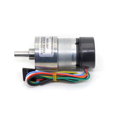 Hall Encoder Arka kapağı ile DC yavaşlatma motoru JGB37-520GB Dc Gear Motor 12v Encoder ile Mini Dc Motor Encoder ile