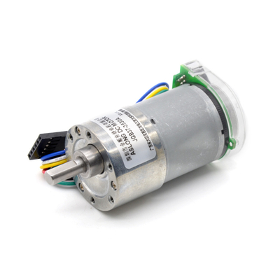 Mikro DC Düşük Hızlı Küçük Motor 12V/24V JGB37-3530A Optoelektronik Kodlayıcı Gecikme Motoru 24v DC Motor Kodlayıcı