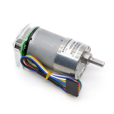 Mikro DC Düşük Hızlı Küçük Motor 12V/24V JGB37-3530A Optoelektronik Kodlayıcı Gecikme Motoru 24v DC Motor Kodlayıcı