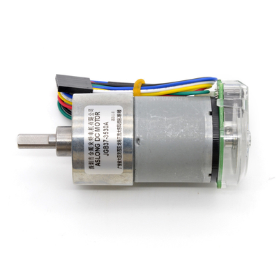 Mikro DC Düşük Hızlı Küçük Motor 12V/24V JGB37-3530A Optoelektronik Kodlayıcı Gecikme Motoru 24v DC Motor Kodlayıcı