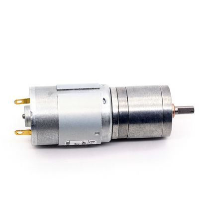 Düşük Hızlı Dc Motoru 24v Dc Dişli Motoru JGA25-385 24v Dc Motoru Metal dişli kutusu 25mm ile Düşük Rpm DC