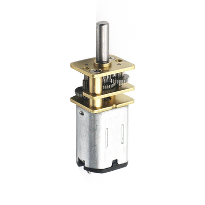 12 mm fırçalı DC vitesli motor 1000: 1 Miniatür DC düşük hızlı motor 6V