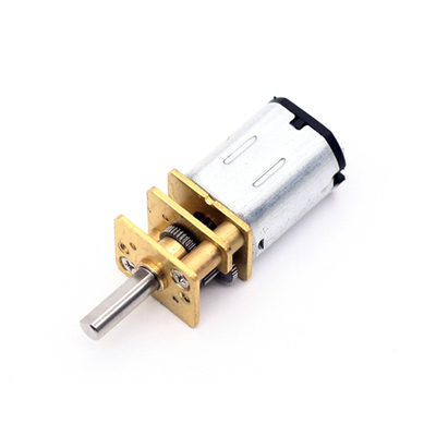Yüksek Hızlı Ayarlanabilir Mini 12mm 380: 1 Minyatür DC Redüksiyon Motoru N20 6v