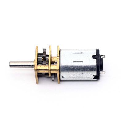 Yüksek Hızlı Ayarlanabilir Mini 12mm 380: 1 Minyatür DC Redüksiyon Motoru N20 6v