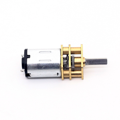 Yüksek Hızlı Ayarlanabilir Mini 12mm 380: 1 Minyatür DC Redüksiyon Motoru N20 6v