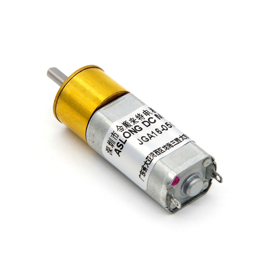 DC fırçalanmış azaltma motoru JGA16-050 12V800RPM 10:1 Elektrik motoru Dc 12v Dc motoru