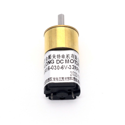 Dc 6v motor JGA16-030 6V 32RPM 1:244 fırçalanmış Dc motor 6v motor Dc