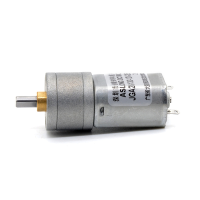 ASLONG JGA20-130 fırça motoru 12V 30RPM 1:268 Mikro DC fırçalı motor Dc 12v motor