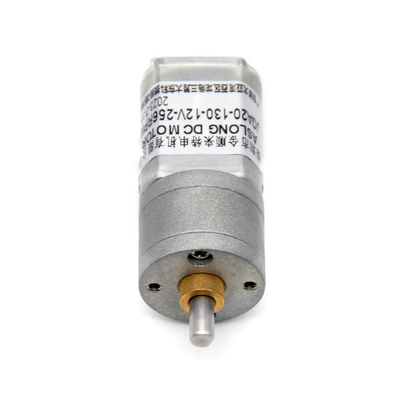 ASLONG JGA20-130 fırça motoru 12V 30RPM 1:268 Mikro DC fırçalı motor Dc 12v motor