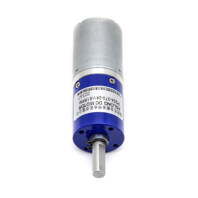 Yüksek torklu gezegenlik metal dişli azaltma motoru PG24-370 24mm 24V DC gezegenli dişli motoru