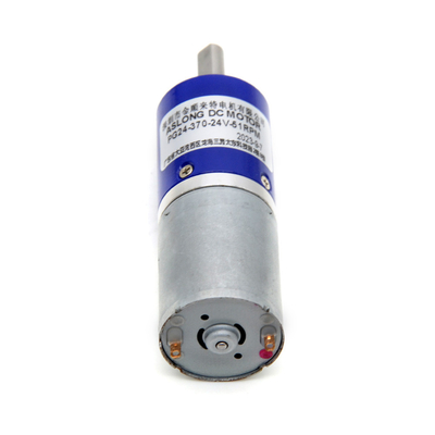 Yüksek torklu gezegenlik metal dişli azaltma motoru PG24-370 24mm 24V DC gezegenli dişli motoru