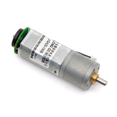 JGA20-180B 12V 53RPM 1:150 12v Dc Motor Fırçalar 4mm Çubuk 12v Dc Motor