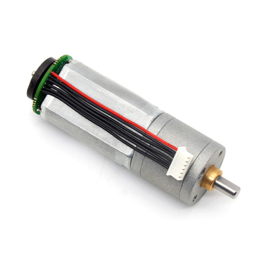 Küçük Kodlayıcı Dc Gear Motor JGA20-180B 12V 258RPM 1:31 Mikro Motorlar Kodlayıcı Dc Motor fırça