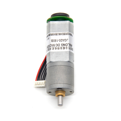 Küçük Kodlayıcı Dc Gear Motor JGA20-180B 12V 258RPM 1:31 Mikro Motorlar Kodlayıcı Dc Motor fırça
