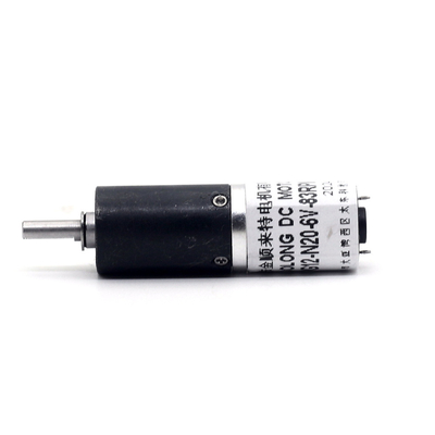 Pürüzlü DC Gezegen Delek Motoru 12mm PG12-N20 Gezegen Motoru DC 6v Hassas Delek Düşük Hızlı Küçük Motor