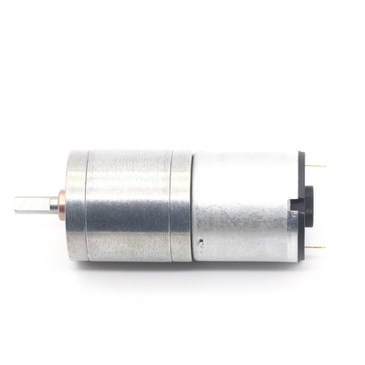 Mini Mikro Düşük Gürültü 12v JGA25-340 12V 77RPM 1:103 Metal Gear Düşük Hızlı Yüksek Döngü