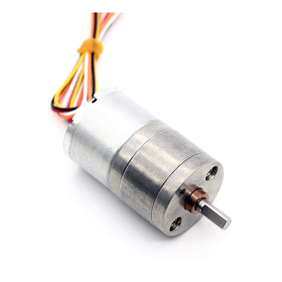 Fırçasız Redüksiyon Motoru JGA25-2418 12V 42RPM 1:103 Yüksek torklu vites Redüksiyon Motoru