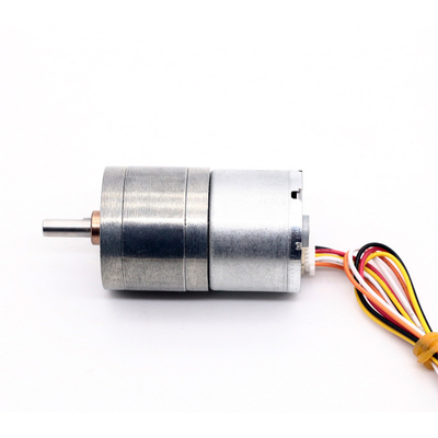 Fırçasız Redüksiyon Motoru JGA25-2418 12V 42RPM 1:103 Yüksek torklu vites Redüksiyon Motoru