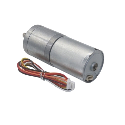 Düşük Gürültülü Küçük Motor 12V24V JGA25-2430 DC fırçasız yavaşlama motoru 12V yavaşlama küçük motor