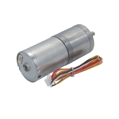 Düşük Hızlı Yüksek Döner JGA25-2430 Brushless DC Deceleration Motor 12v24v Yüksek Döner Spur Gear Dc Motor