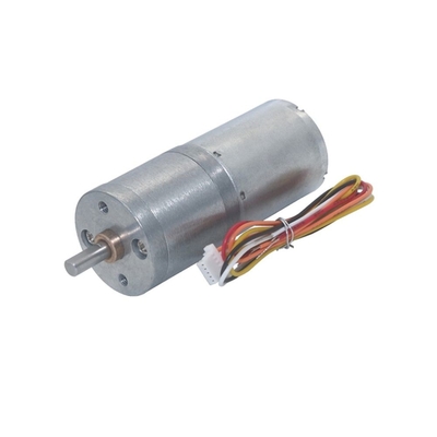 Düşük Hızlı Yüksek Döner JGA25-2430 Brushless DC Deceleration Motor 12v24v Yüksek Döner Spur Gear Dc Motor