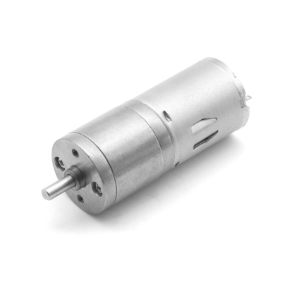 Dia25mm Şanzıman Redüktörlü 6V 12V 24V 6000rpm 370 DC Redüksiyon Dişli Motoru