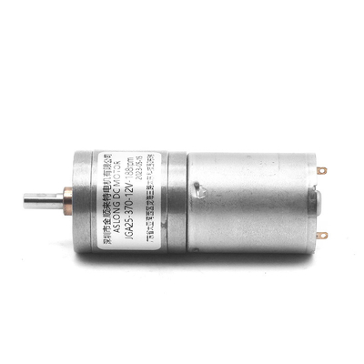 Dia25mm Şanzıman Redüktörlü 6V 12V 24V 6000rpm 370 DC Redüksiyon Dişli Motoru