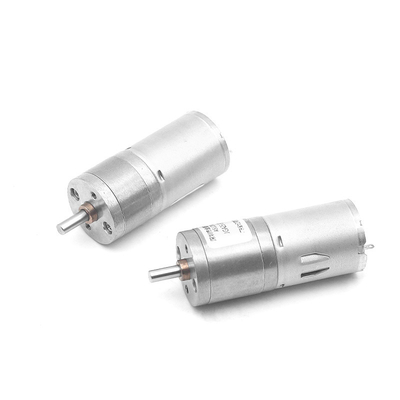 Dia25mm Şanzıman Redüktörlü 6V 12V 24V 6000rpm 370 DC Redüksiyon Dişli Motoru