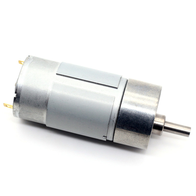 Dia 37mm Redüktörlü Yüksek Torklu Mikro Planet Dişli Motoru 24V 6000RPM DC Motor