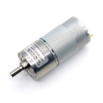 JGB37-545 Mikro Metal Dişli Motor 12V 24V 35rpm Düşük Rpm Dc Motorlar