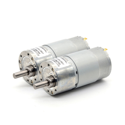 JGB37-545 Mikro Metal Dişli Motor 12V 24V 35rpm Düşük Rpm Dc Motorlar