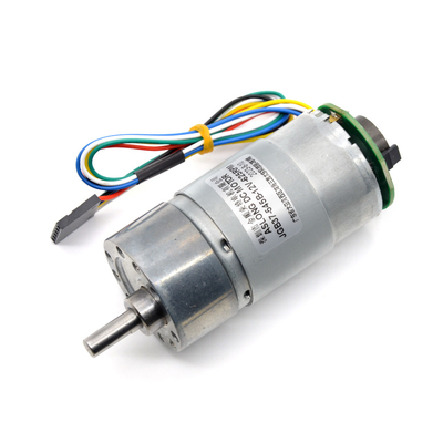 2000 RPM Metal Hız Azaltma Dişli Motoru Yüksek Torklu 24V DC Enkoderli