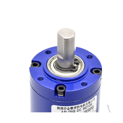 90rpm Yüksek Torklu Fırçasız Planet Dişli Motoru 12V 24V Düşük Nosie