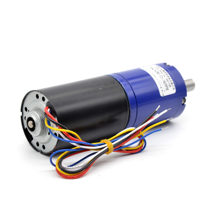 Gezegensel fırçasız DC vites motoru yüksek torklu 12v vites motoru 32mm