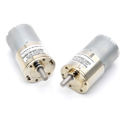 12v 24v dc yüksek torklu ZGB37-3530 fırçalı dc motoru Mikro vites azaltma motoru
