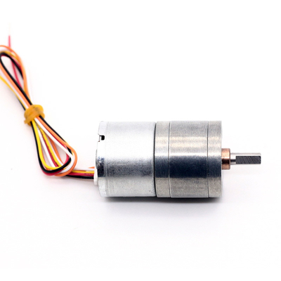 24V DC fırça dişli motoru JGA25-2418 25mm Elektrikli fırça DC motoru